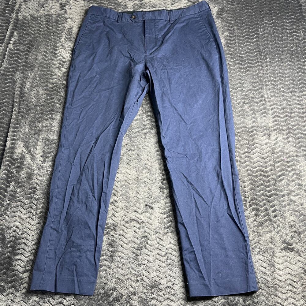 J Crew Bowery Pants Slim Size 35x30 Navy